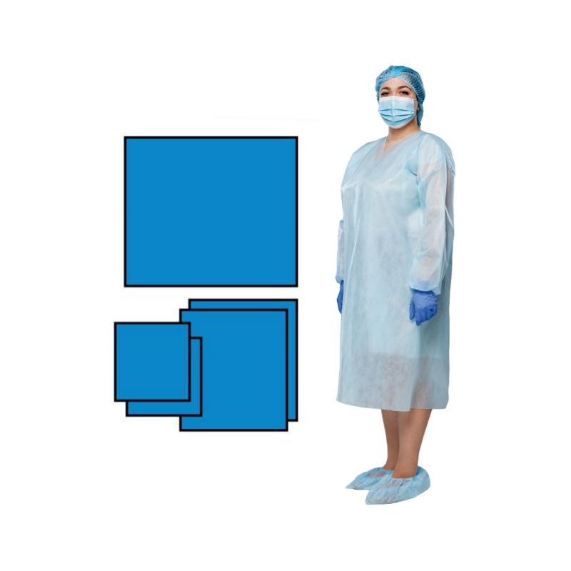 Комплект одягу хірургічного, стерильний, одноразового використання,ТМ «АХІЛЛ»